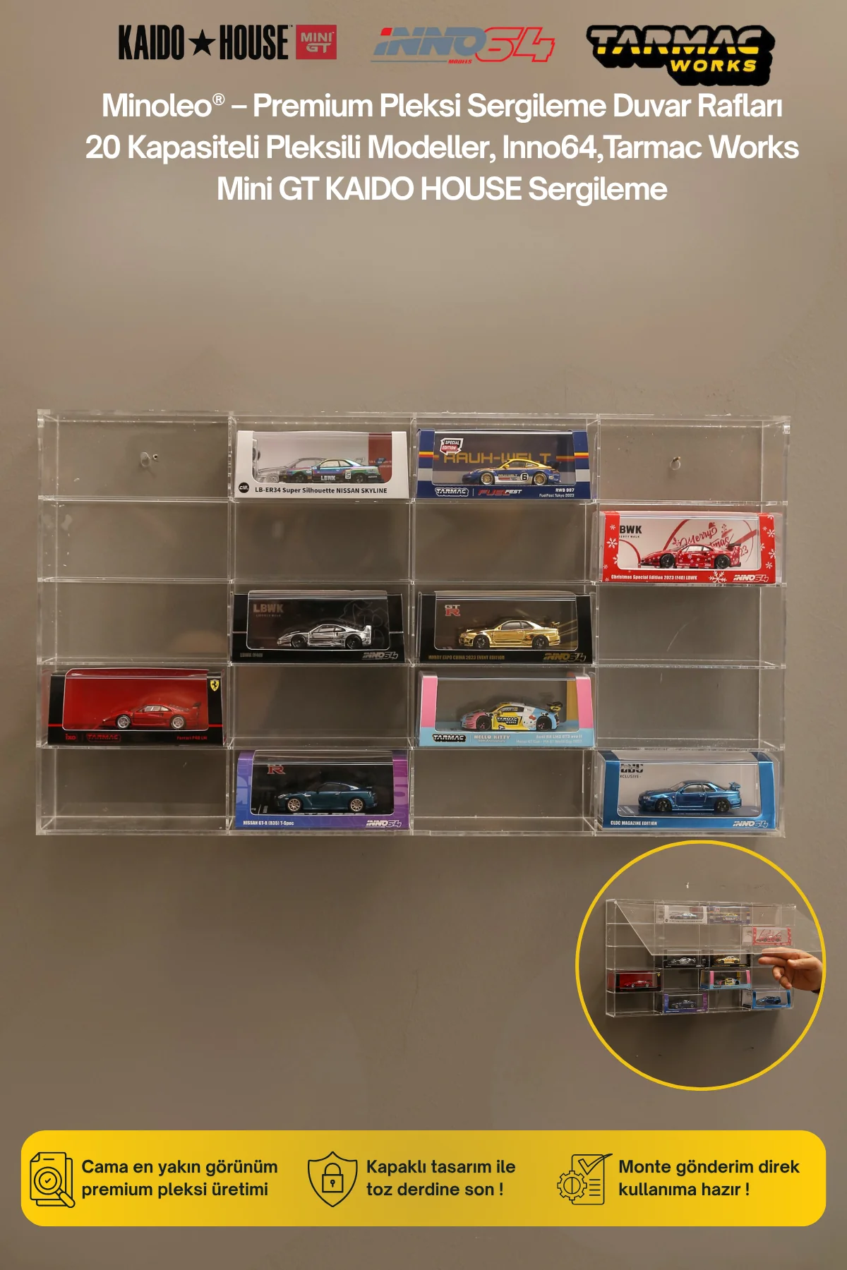 Codex of Inertia RF3枚セット Koleksiyonunu Vitrine Dönüştür 🔥 #hotwheels #minigt #inno64