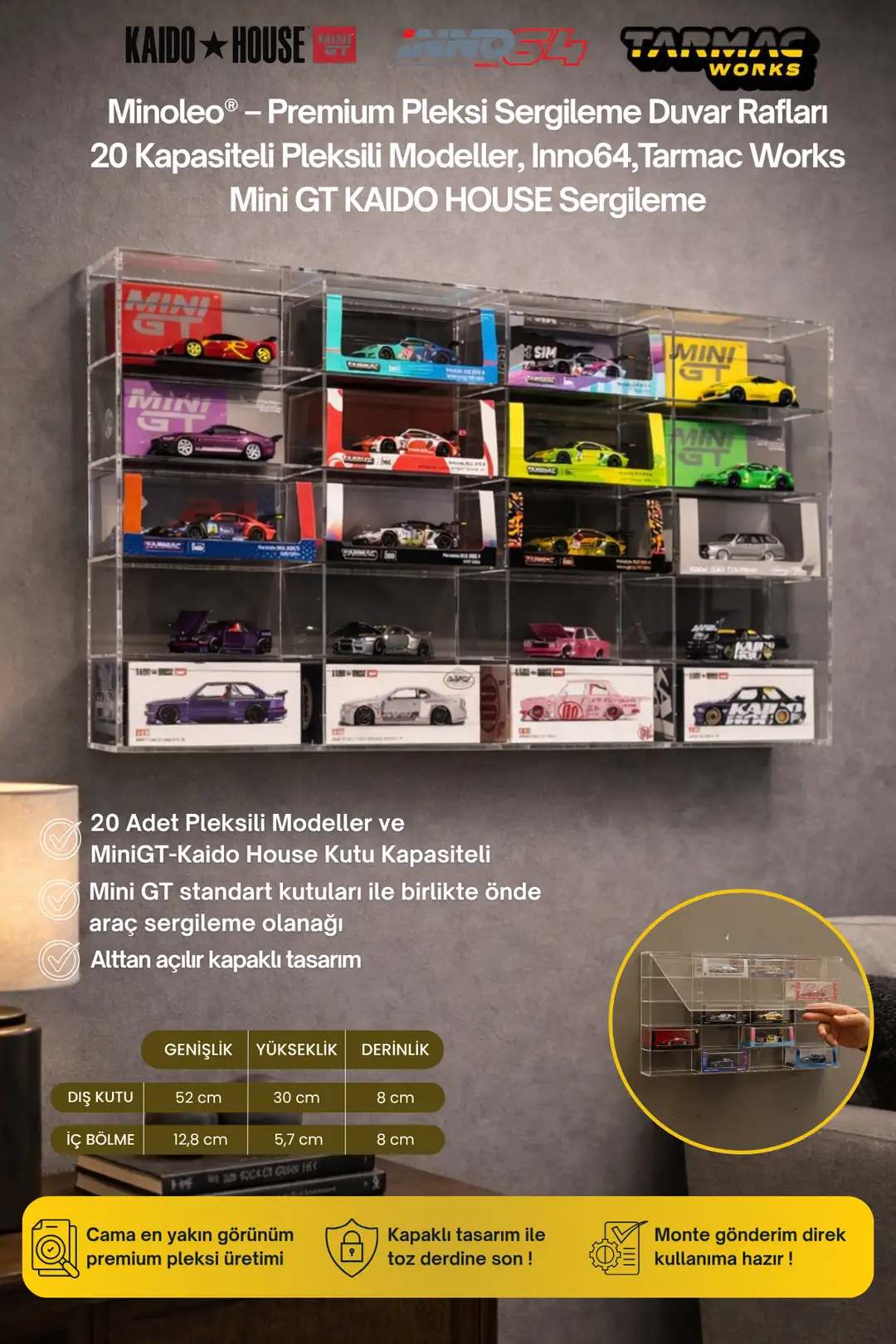 みさと　まとめ売り Mini GT Sergileme Rafları