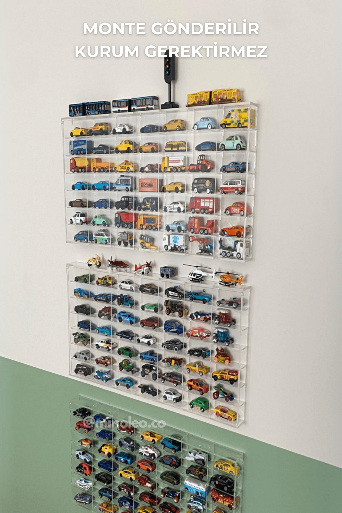 HOT WHEELS KAPAKLI DUVAR RAFI – MİNOLEO 49’LUK EKONOMİK MODEL (3MM ÇERÇEVELİ)