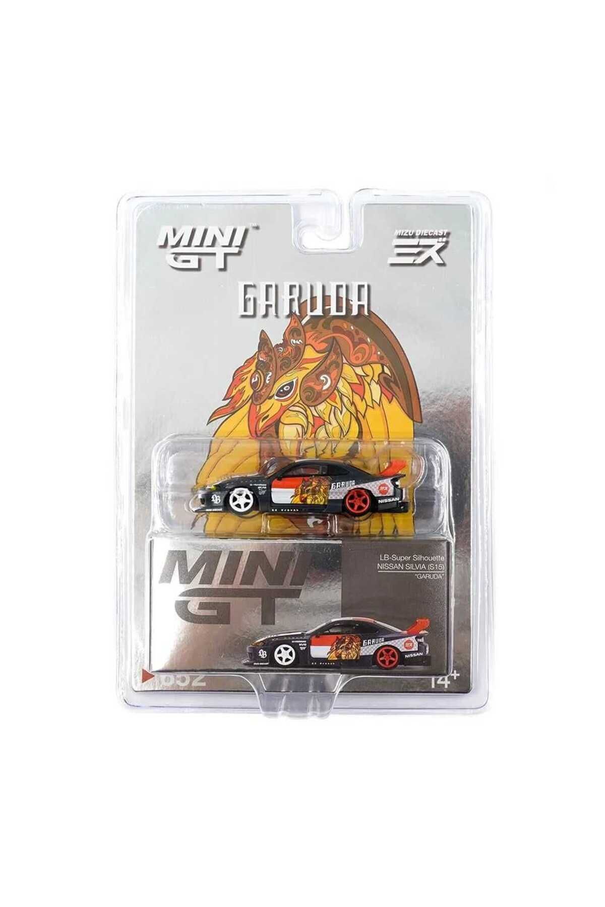 1/64 LB-Super Nissan SILVIA (S15)“GARUDA” MINI GT x MIZU Diecast