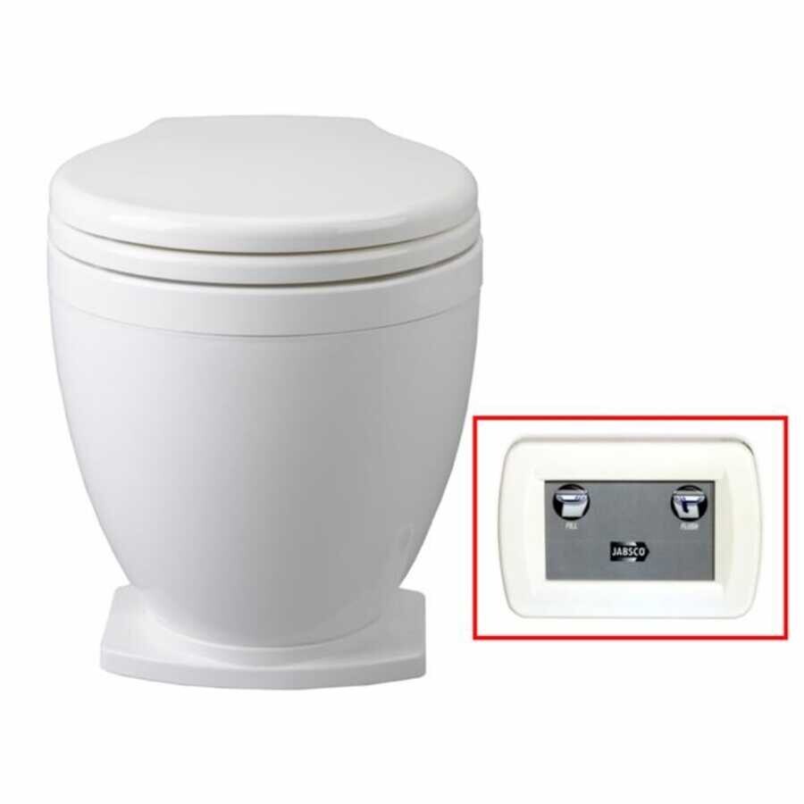 Jabsco Lite Flush Sessiz Marin Tuvalet