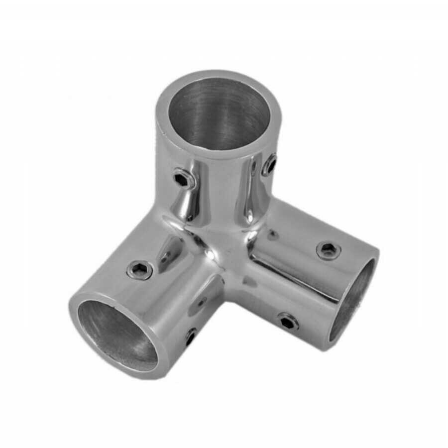 Vardavela intermediate part chrome connection corner diameter 25mm