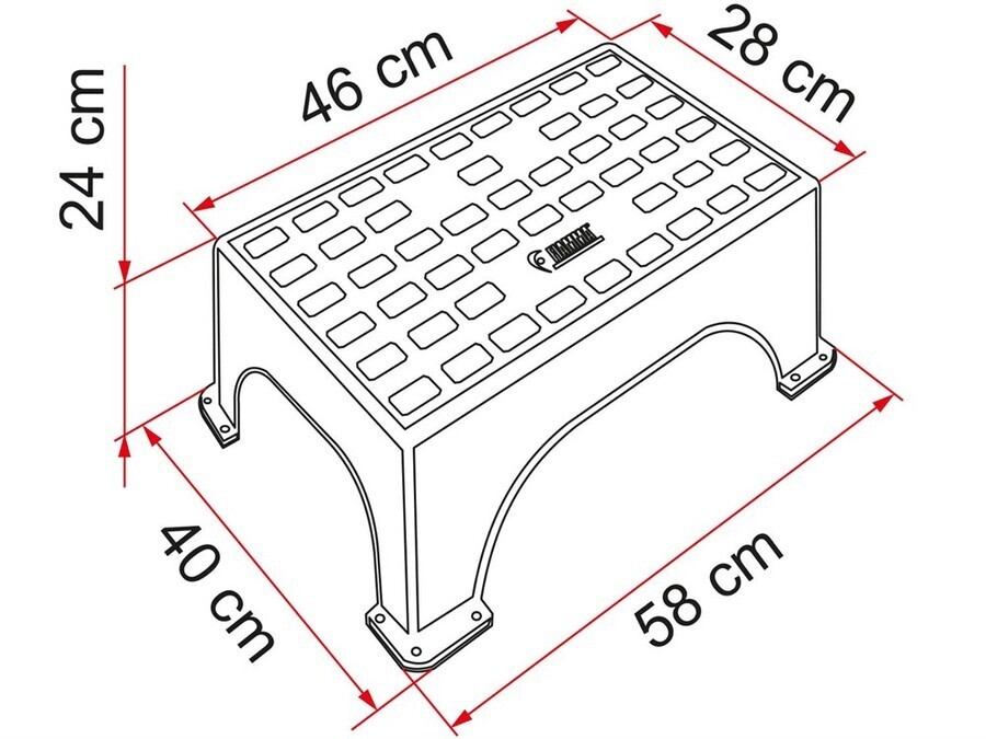 Fiamma Step Magnum Karavan Giriş Basamağı