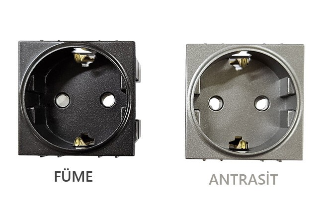 Mono Elektrik 2M Çocuk Korumalı Topraklı Priz M+K