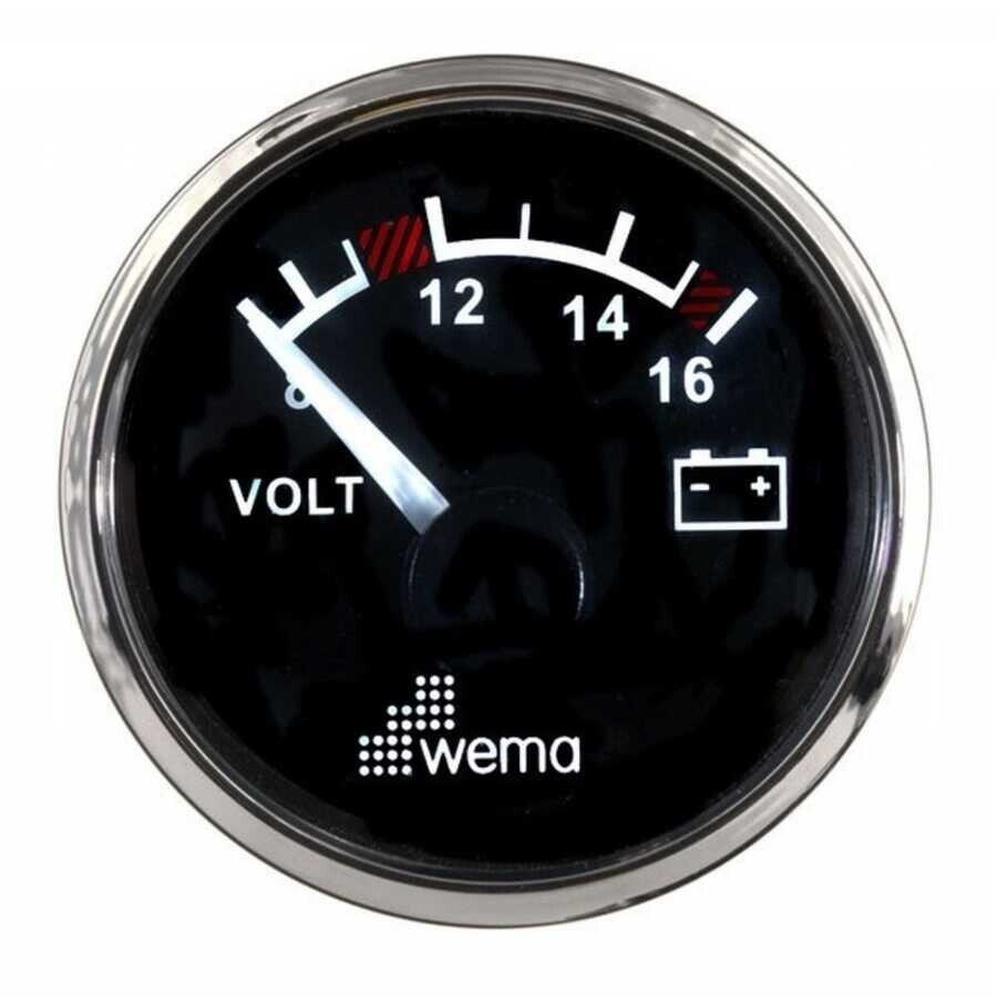 Wema Voltmetre 12V DC - Yeni
