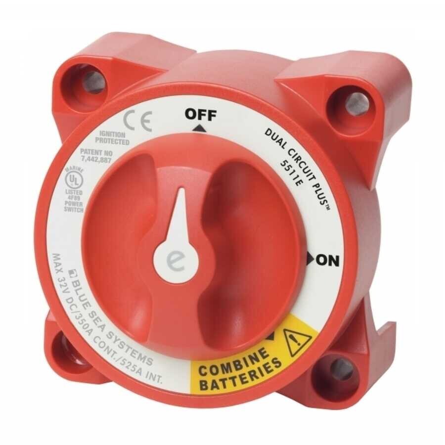 Blue Sea Systems 5511E Dual Circuit Devre Kesici