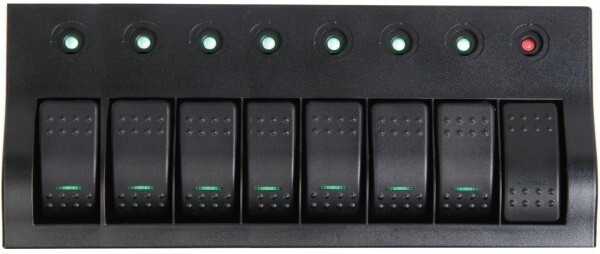 Otomatik Sigortalı Elektrik Kontrol Paneli, Led Işıklı ve Etiketli