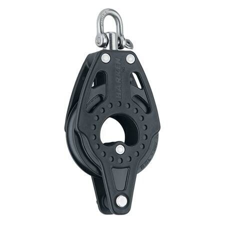 Harken 2661 Carbo Airblock 75mm Tekli Makara Kuyruklu