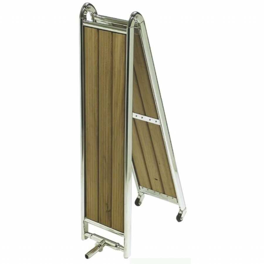 Pasarella, Paslanmaz Çelik, Katlanır 160 cm