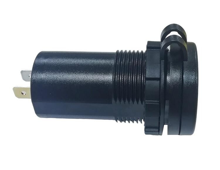USB + Type-C + Voltmetre 12-24V Şarj Soketi