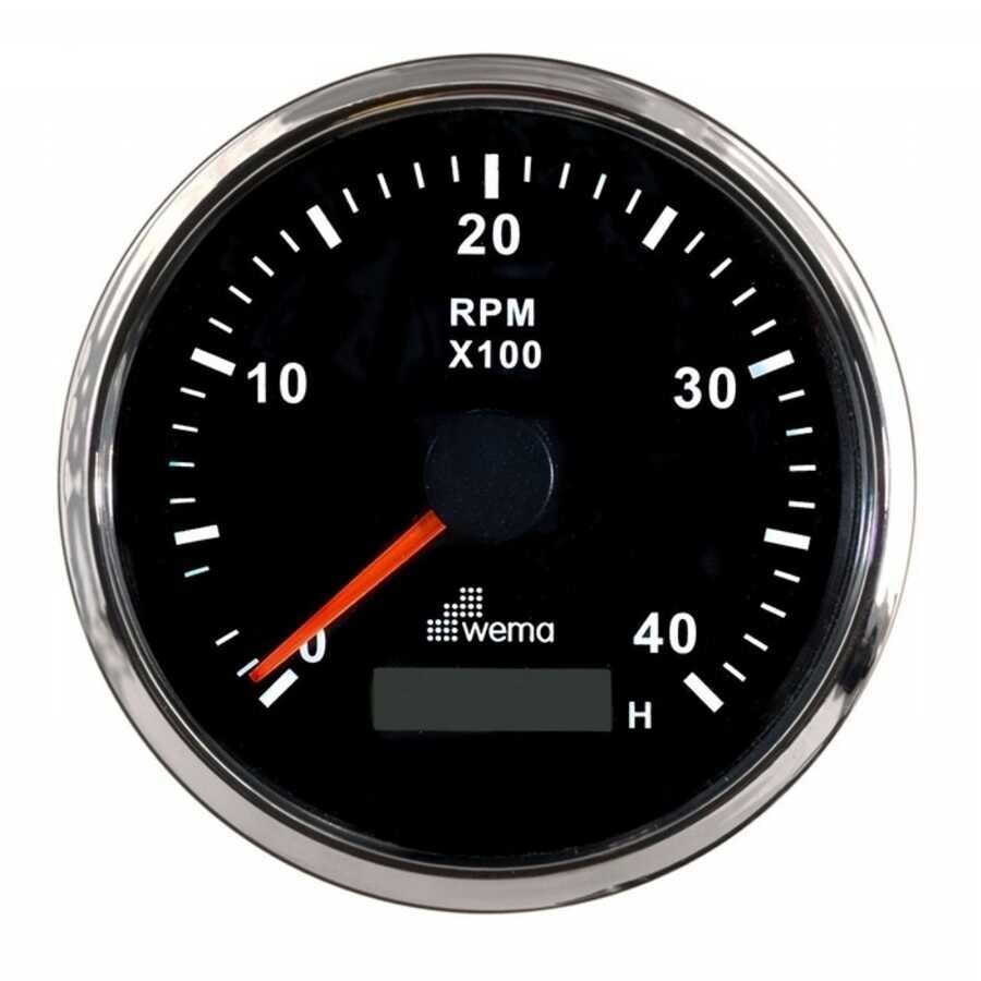 Wema Devir Göstergesi ve Zaman Saati 4000Rpm