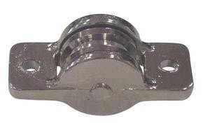 Sürgü kapı arabası. Alt. 38x15mm. Her kapı için 2 adet kullanılır