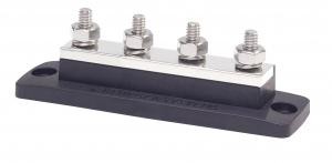 250A 4’lü terminal. 149x38 mm. Negatif veya pozitif devrede kullanılabilir.