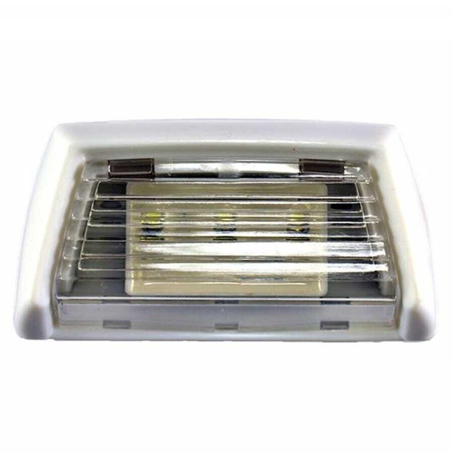 Basamak Lambası, 3 Led, Beyaz Kasa