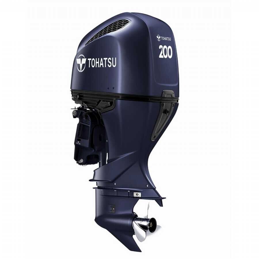 Tohatsu 200 HP Deniz Motoru, Marşlı, Trimli