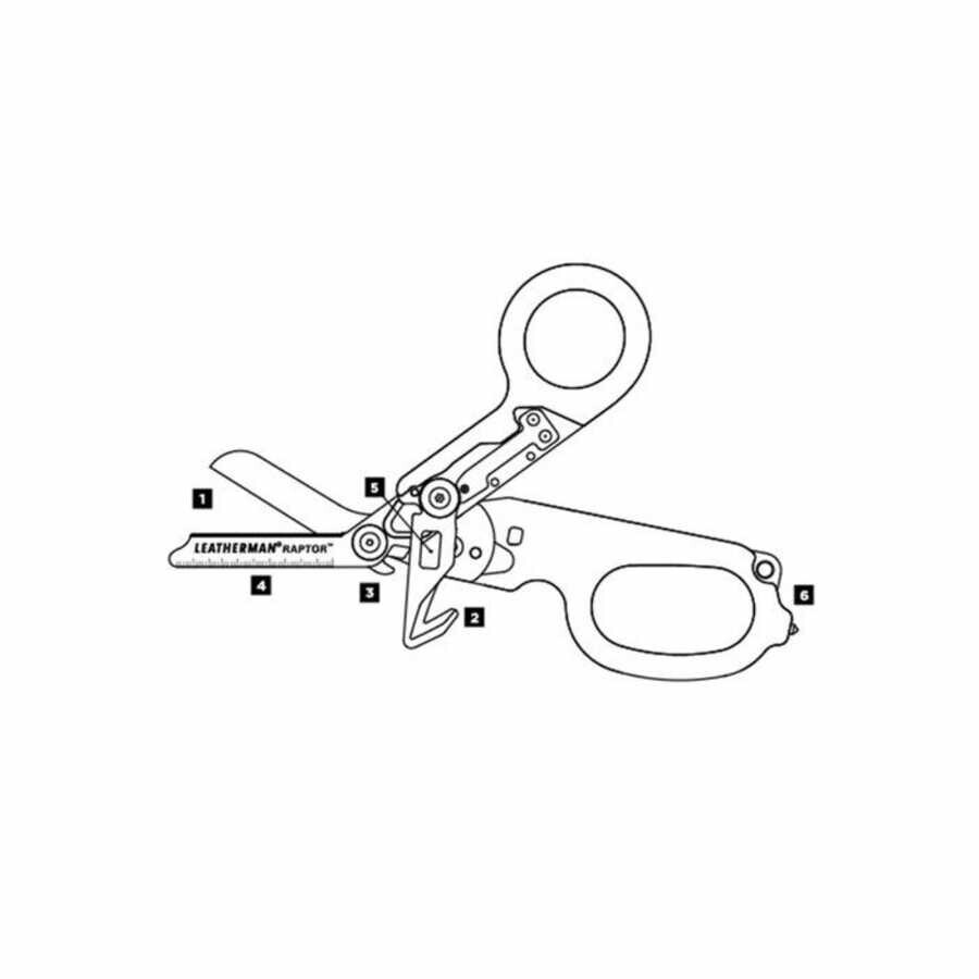 Leatherman Raptor 6 Fonksiyonlu Makas