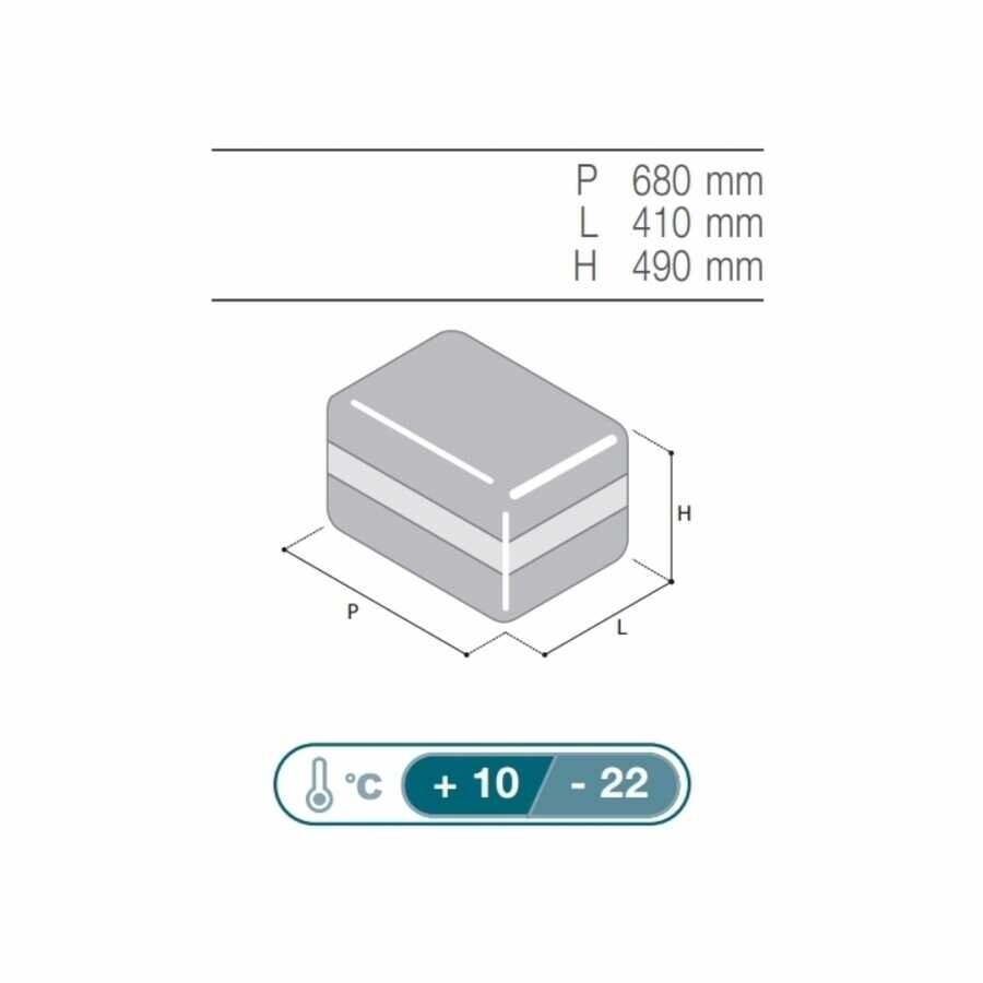 Vitrifrigo VF55P Portatif Buzdolabı 55Litre
