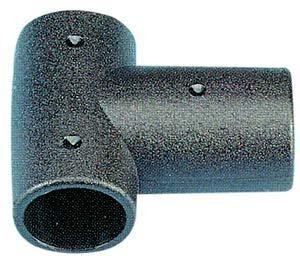 Vardavela ara parçası, T,  plastik, Ø 22 mm.
