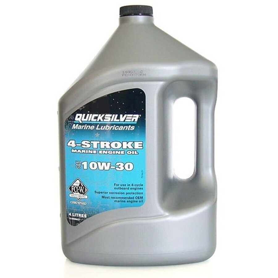 Quicksilver 10W-30 4 Zamanlı Deniz Motoru Yağı 4 Litre
