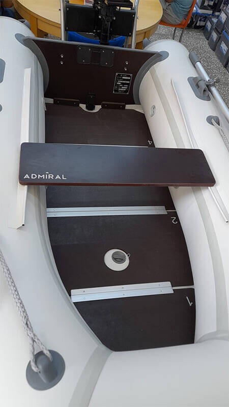 Admiral 200cm Şişme Bot Katlanabilir Ahşap Taban