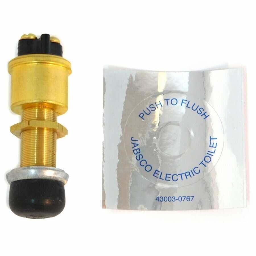 Jabsco 37020-6000 Elektrikli Tuvaletler İçin Sifon Butonu