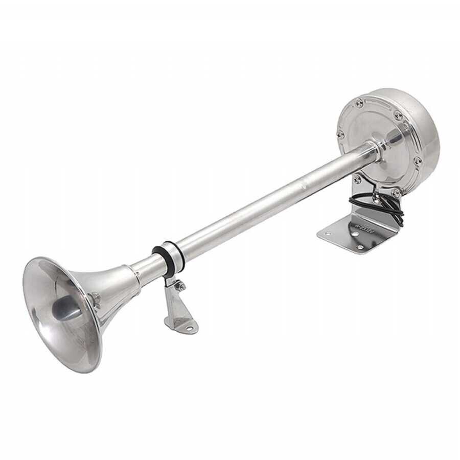 Krom Trompet Korna Tekli 12V 40 cm