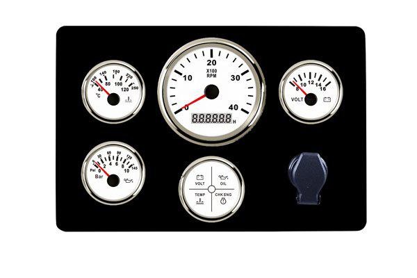 Alarm Saatli Motor Gösterge Paneli