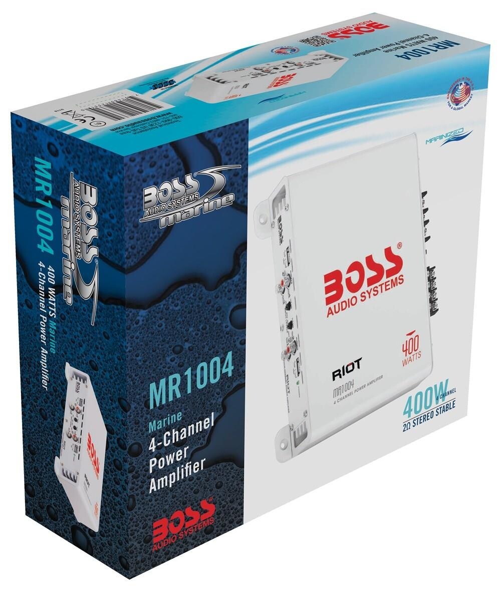 Boss Audio MR1004 Systems Amplifikatör Beyaz