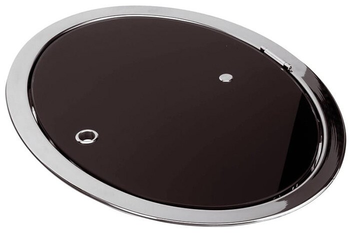 CAN Musluklu Kapaklı Paslanmaz Oval Evye LR1450