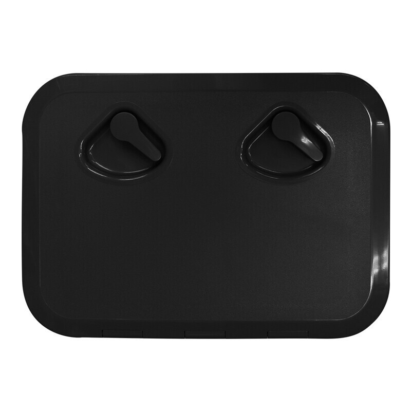 Nuova Rade Plastik Kapak Hatch, Siyah 353x606 mm