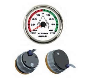 12 - 24 V 85mm Dümen Açı Göstergesi