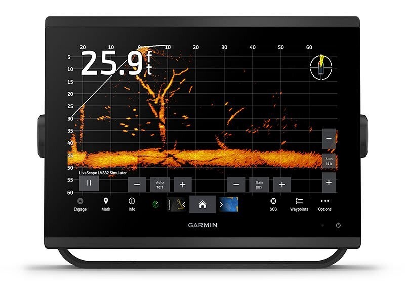 Garmin GPSMAP 1243xsv Marine Chartplotter ve Sonar Combo