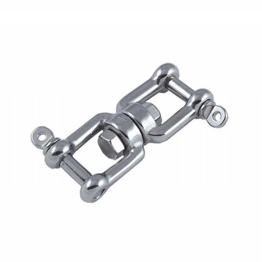 Swivel double locked chrome m8256