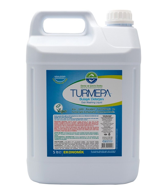 Turmepa Bulaşık Elde Yıkama Deterjanı 5 Litre