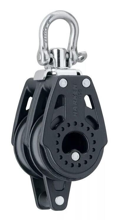 Harken 40mm Carbo Kuyruklu Çiftli Makara / 10mm