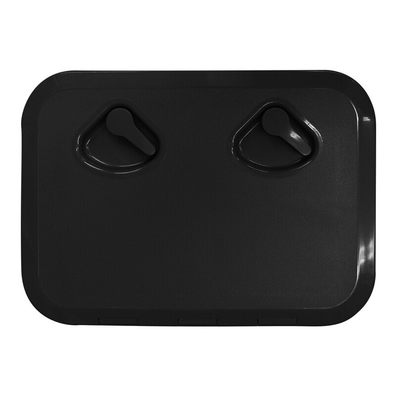 Nuova Rade Plastic Cover Hatch, Black 353x606 mm