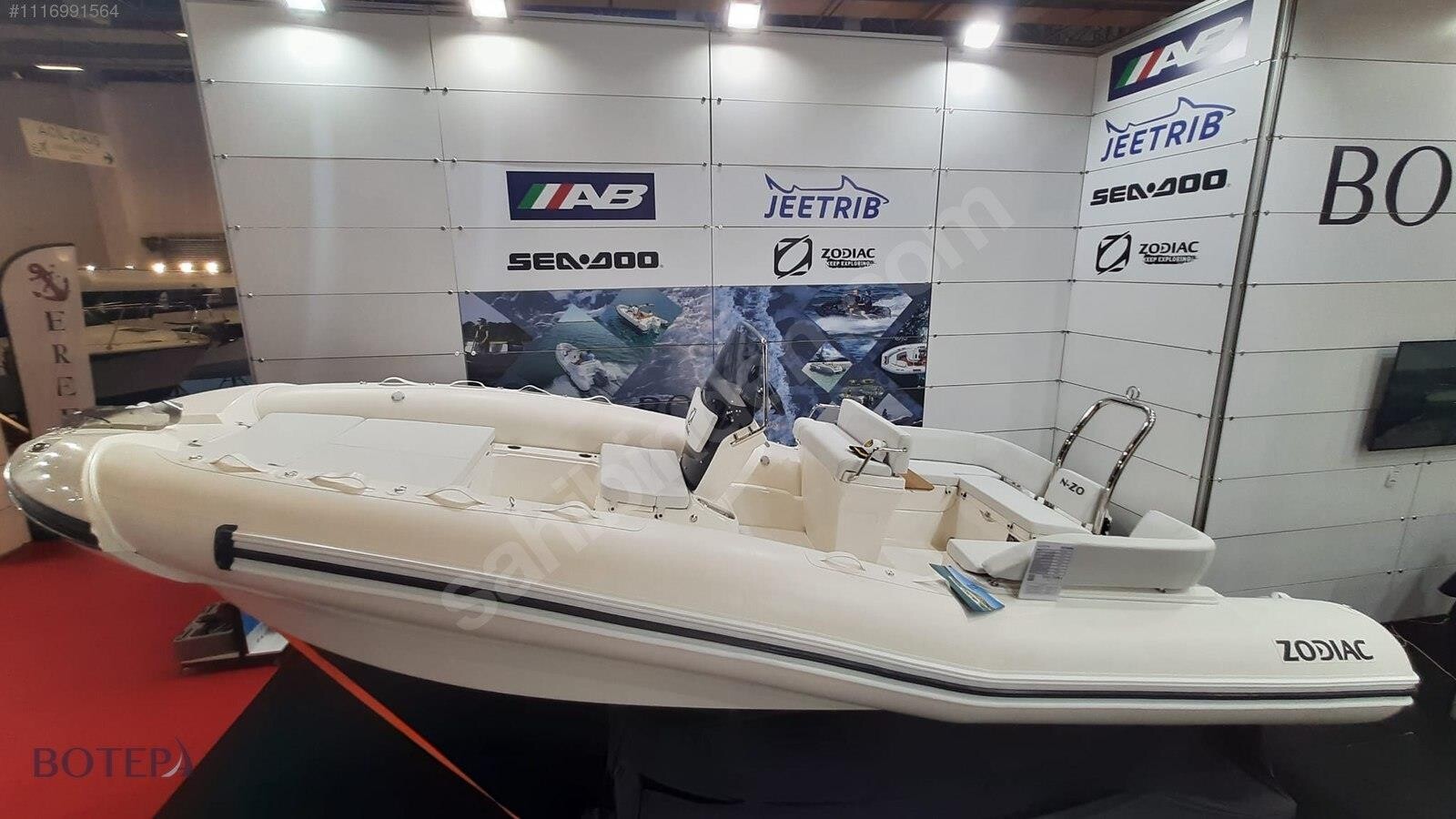Zodiac N-Zo 680 Şişme Bot + Suzuki 250 HP Deniz Motoru