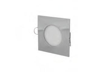 TAVAN LAMBASI GÖMME PLS KASA KROM 82 MM 10-30V (GÜN IŞIĞI)