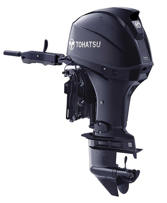 Tohatsu 60 HP Deniz Motoru, Manuel Marşlı, Uzun Şaft (MFS60AEFTL)