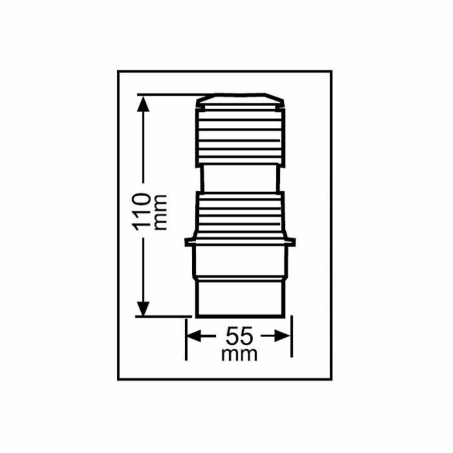 Arıza Feneri, 360° Kırmızı, 12V/10W