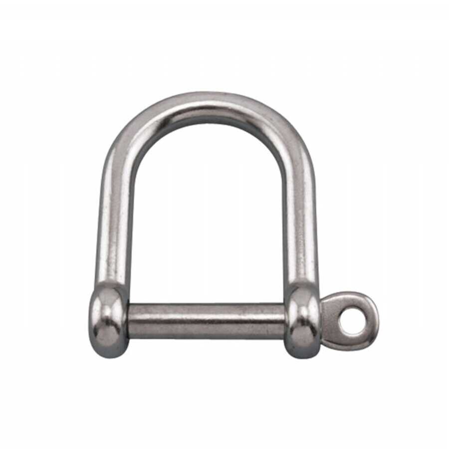 Wide stainless U lock