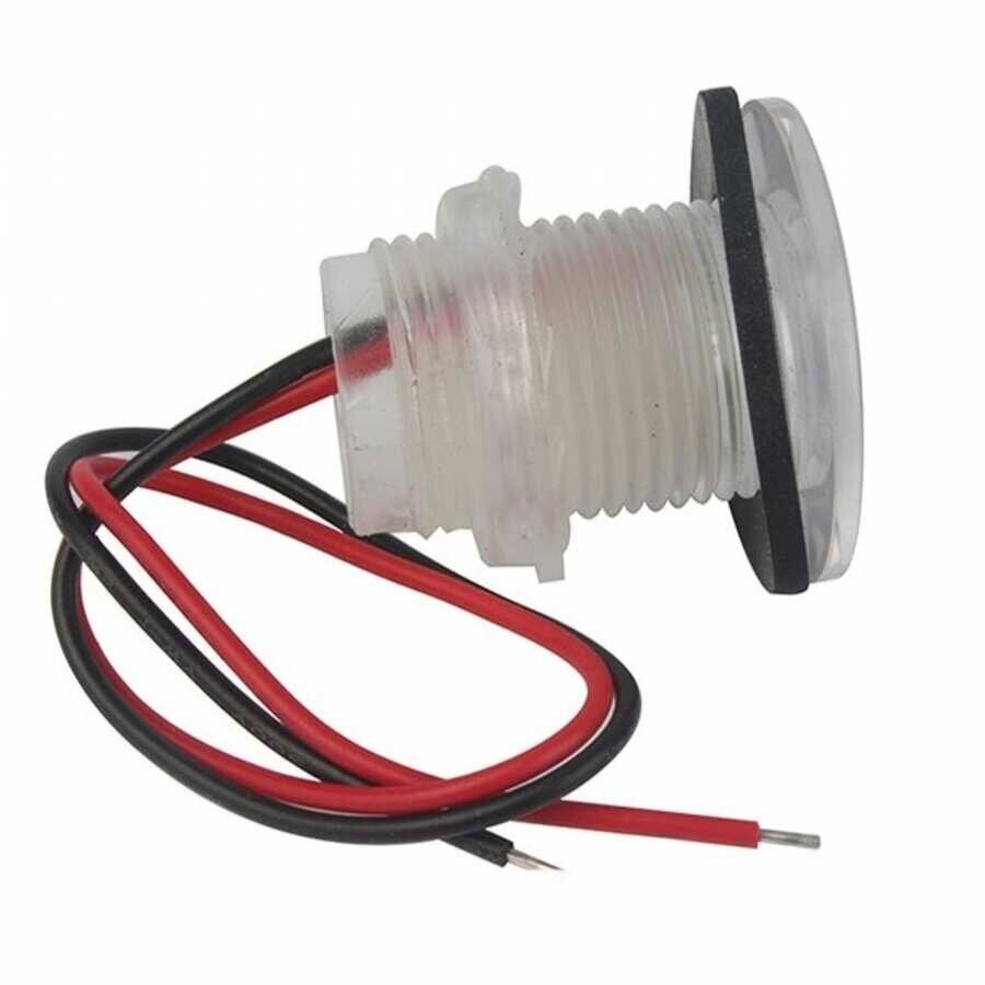 Merdiven Lambası, Beyaz Led, Yuvarlak Ø31mm 12V