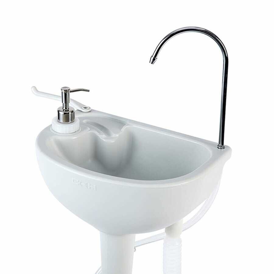 Porvaletti Portatif Lavabo, 17L Temiz Su Tanklı
