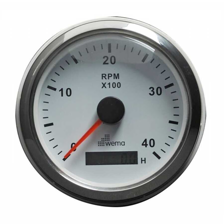 Wema Devir Göstergesi ve Zaman Saati 4000Rpm