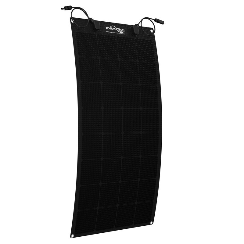 Tommatech 170 Wp Flexible Dark / Esnek Solar Güneş Paneli, Siyah