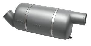 Vetus yüksek performanslı tekneler için Muffler. Tip MF