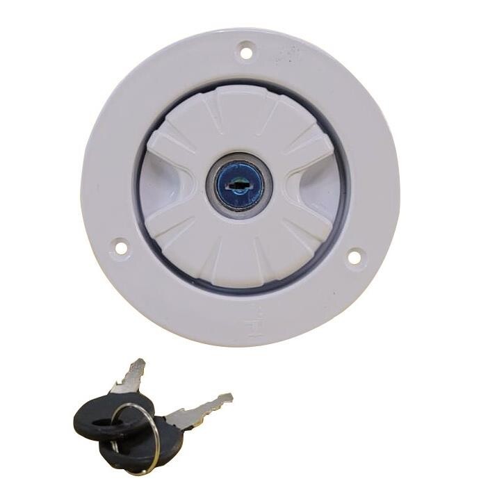 Tekne ve Karavan Su Dolum Kapağı, Eğimli, Kilitli