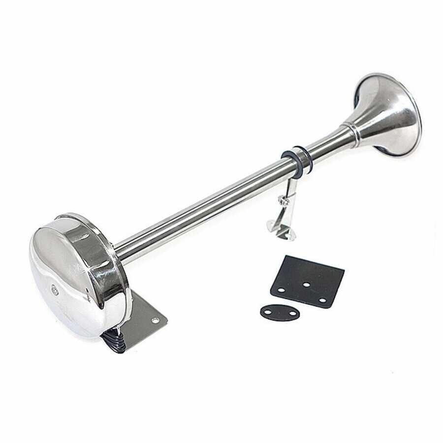 Krom Trompet Korna Tekli 12V 40 cm