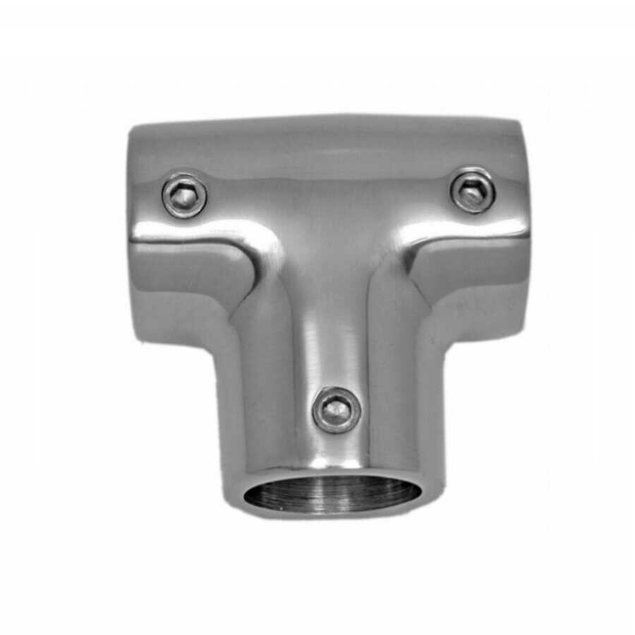 Vardavela intermediate part chrome connection t 90 degrees diameter 25mm