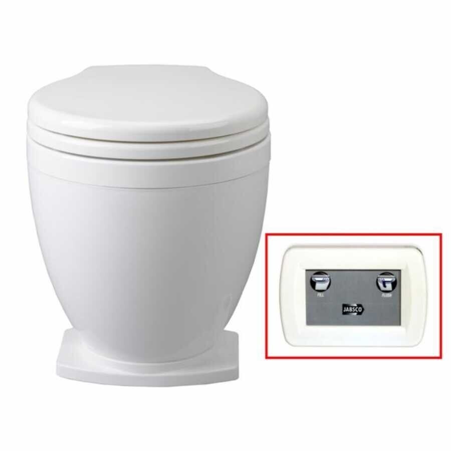 Jabsco Lite Flush Sessiz Marin Tuvalet